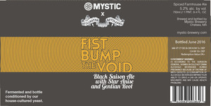 Mystic Brewery Fist Bump The Void