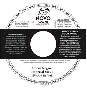 Corvo Negro Imperial Stout August 2016