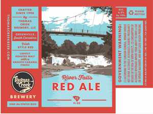 Thomas Creek Brewery River Falls Red Ale August 2016