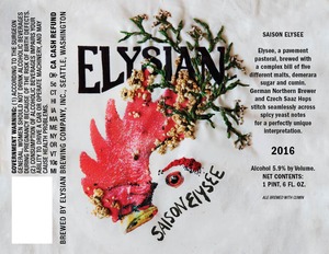 Elysian Brewing Company Saison Elysee