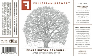 Fullsteam Brewery Fearrington Seasonal Apple Extra Special