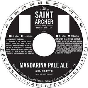 Saint Archer Brewing Company July 2016