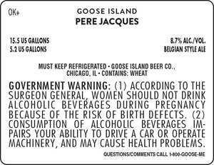 Goose Island Pere Jacques