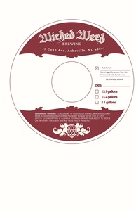 Wicked Weed Brewing Red Atrial