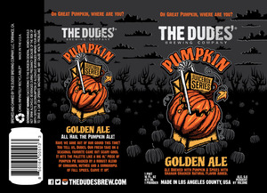 The Dudes' Brewing Company, LLC Juice Box: Pumpkin September 2016
