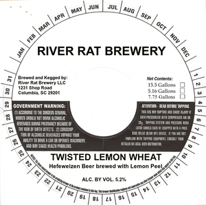 River Rat Brewery Twisted Lemon Wheat
