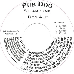 Pub Dog Steampunk Dog