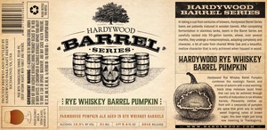 Hardywood Rye Whiskey Barrel Pumpkin