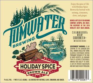 Tumwater Brewing Holiday Spiced Brown Ale