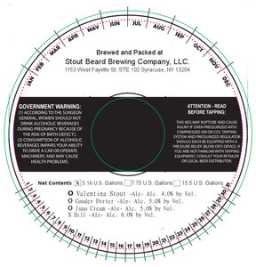 Stout Beard Brewing Company Bill Ale