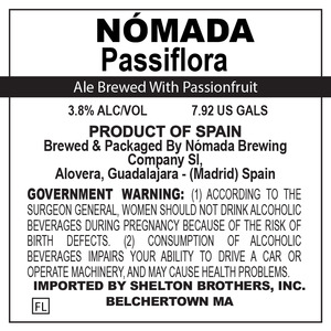 Nomada Passiflora August 2016