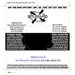 New Holland Brewing Company Mischievous Ii August 2016
