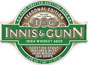 Innis & Gunn Irish Whiskey Aged August 2016