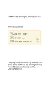Half Moon Bay Brewing Company Damage Inc.