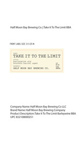 Half Moon Bay Brewing Company Take It To The Limit