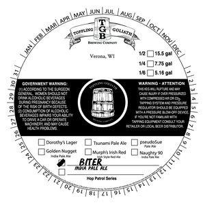 Biter India Pale Ale August 2016