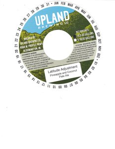Upland Brewing Company Latitude Adjustment