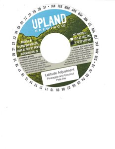 Upland Brewing Company Latitude Adjustment