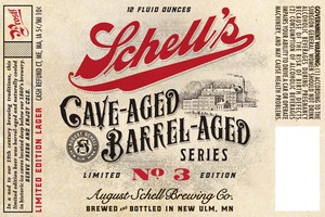 Schell's Caved-aged Barrel-aged Series No. 3 August 2016