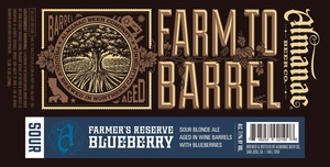 Almanac Beer Co. Farmer's Reserve Blueberry