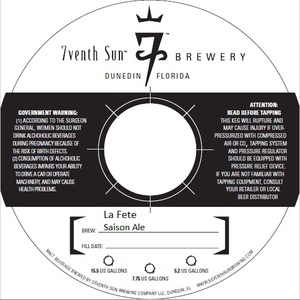 7venth Sun Brewery La FÊte August 2016