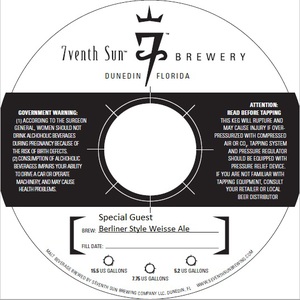7venth Sun Brewery Special Guest