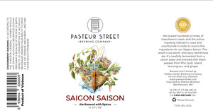 Pasteur Street Saigon Saison