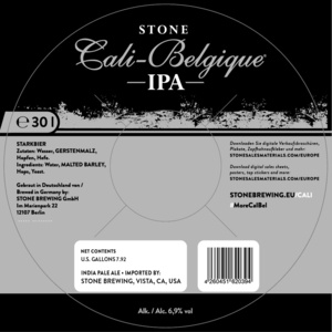 Stone Cali-belgique Ipa 