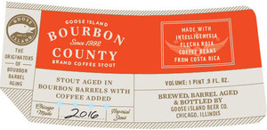 Goose Island Bourbon County Brand Coffee Stout