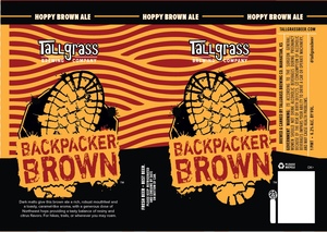 Tallgrass Brewing Company Backpacker Brown Ale