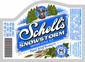 Schell's Snowstorm British-style Ale August 2016