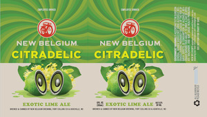 New Belgium Brewing Citradelic Exotic Lime Ale