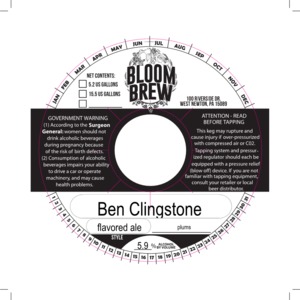 Bloom Brew Ben Clingstone