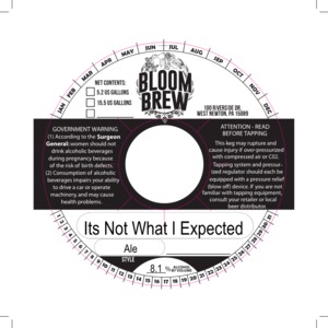 Bloom Brew Its Not What I Expected