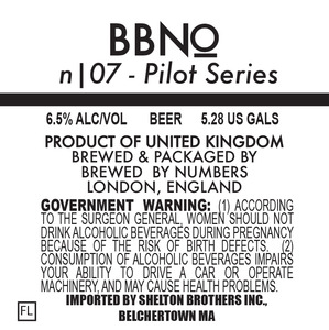 Brew By Numbers N|07 - Pilot Series