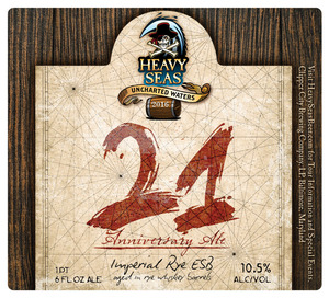 Heavy Seas 21 Anniversary