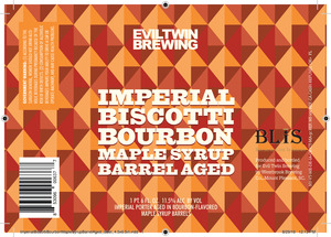 Evil Twin Brewing Imperial Biscotti Bourbon Maple Syrup Ba