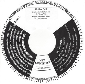 Boiler Fail Unorthodox India Pale Ale