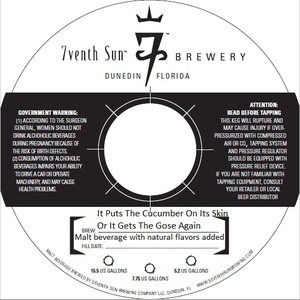 7venth Sun Brewery Or It Gets The Gose Again