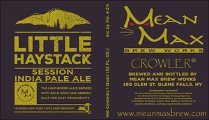 Mean Max Brew Works Little Haystack