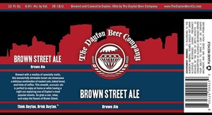 The Dayton Beer Company Brown Street Ale September 2016