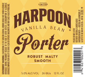 Harpoon Vanilla Bean