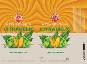 New Belgium Brewing Citradelic