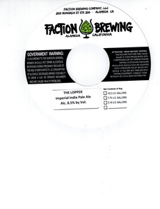 Faction Brewing The Lopper