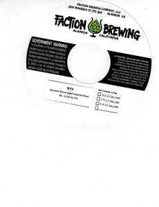 Faction Brewing Nyx