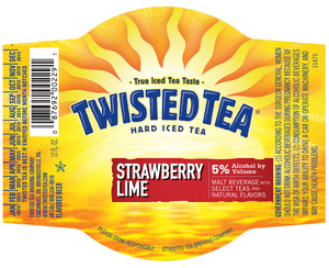 Twisted Tea Twisted Tea Strawberry Lime September 2016
