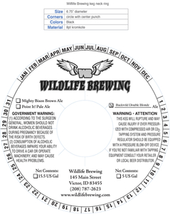 Wildlife Brewing Buckwild Double Blonde Ale