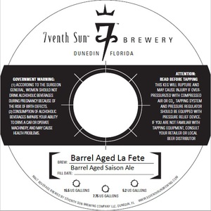 7venth Sun Brewery Barrel Aged La Fete