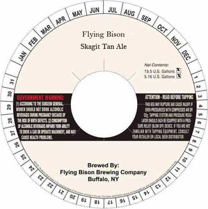 Flying Bison Skagit Tan Ale