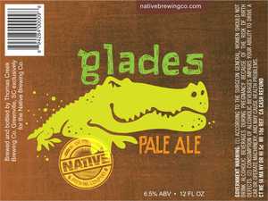 Native Brewing Company Glades Pale Ale September 2016